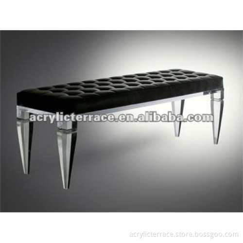 Acrylic perspex bench